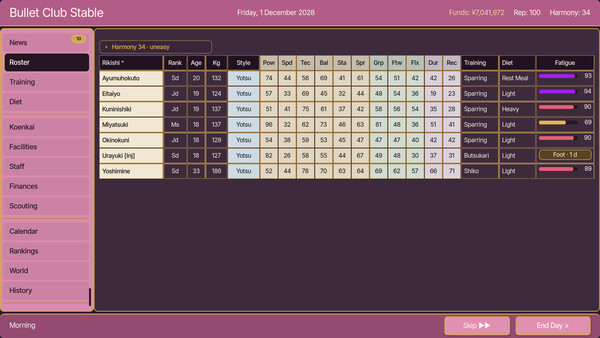 Heya! Sumo Manager screenshot 2