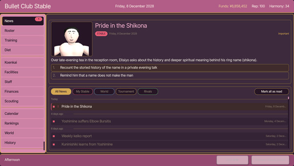 Heya! Sumo Manager screenshot 4