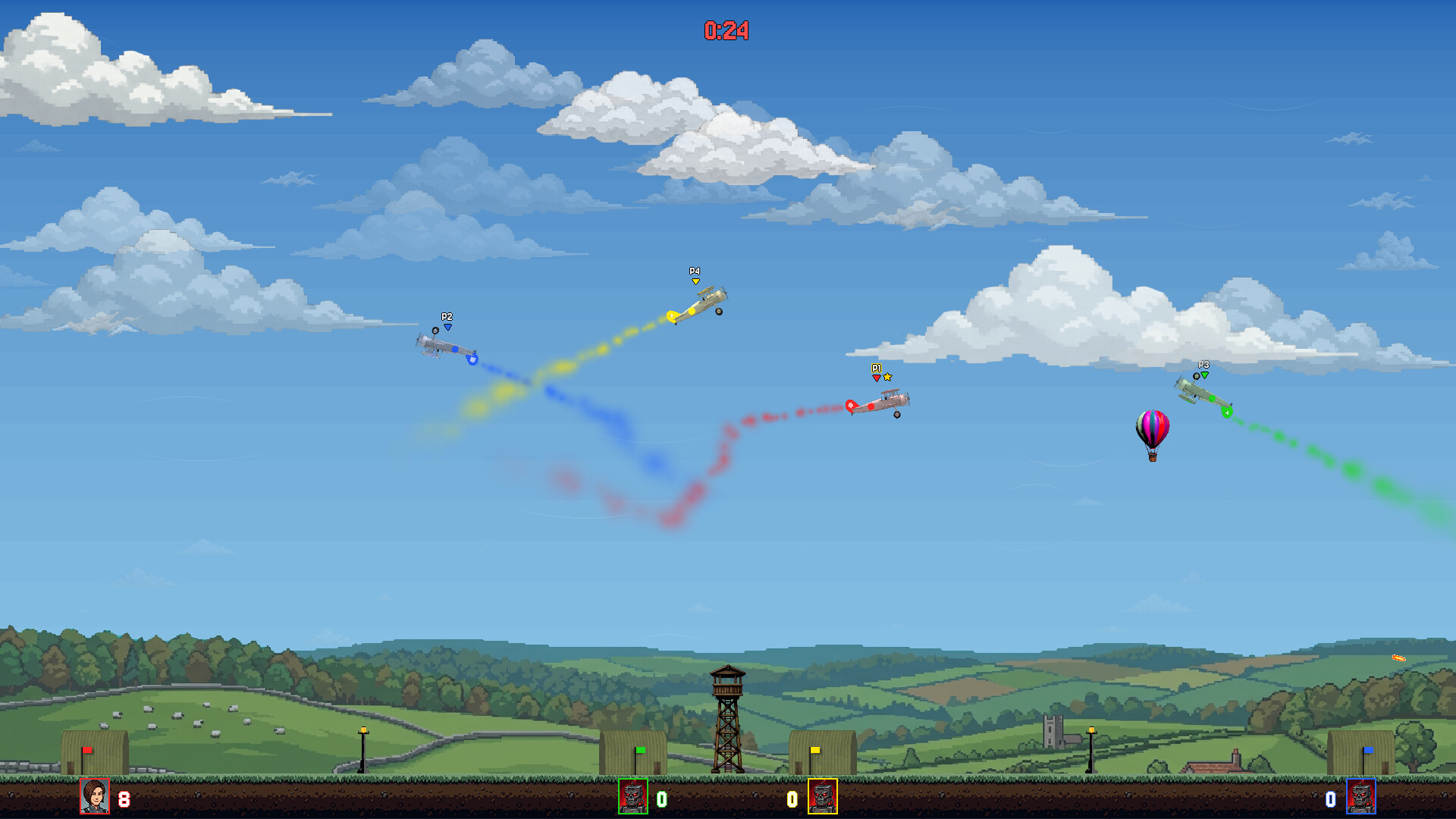 Sky Scramble 스크린샷 1