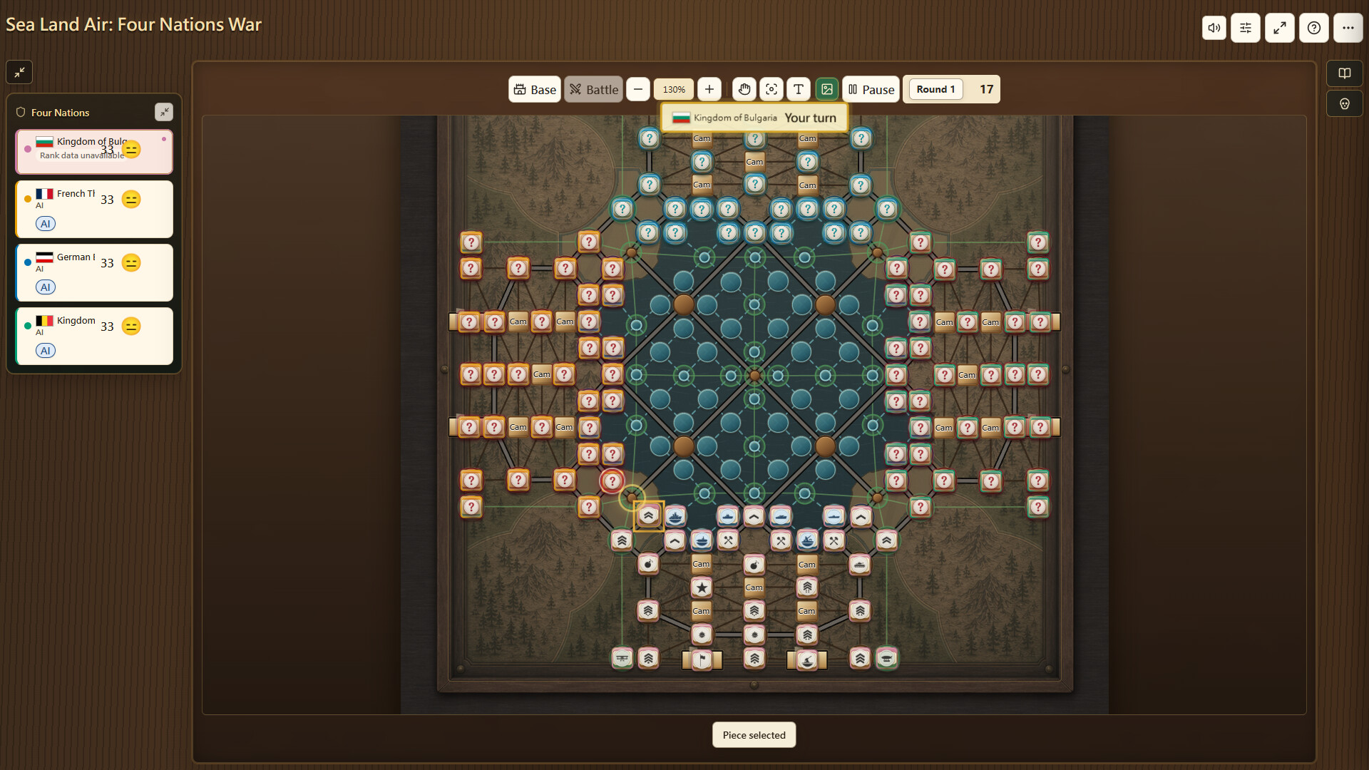 Sea Land Air: Four Nations War screenshot #6