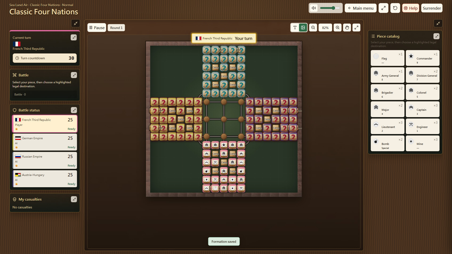 Sea Land Air: Four Nations War – Screenshot 5