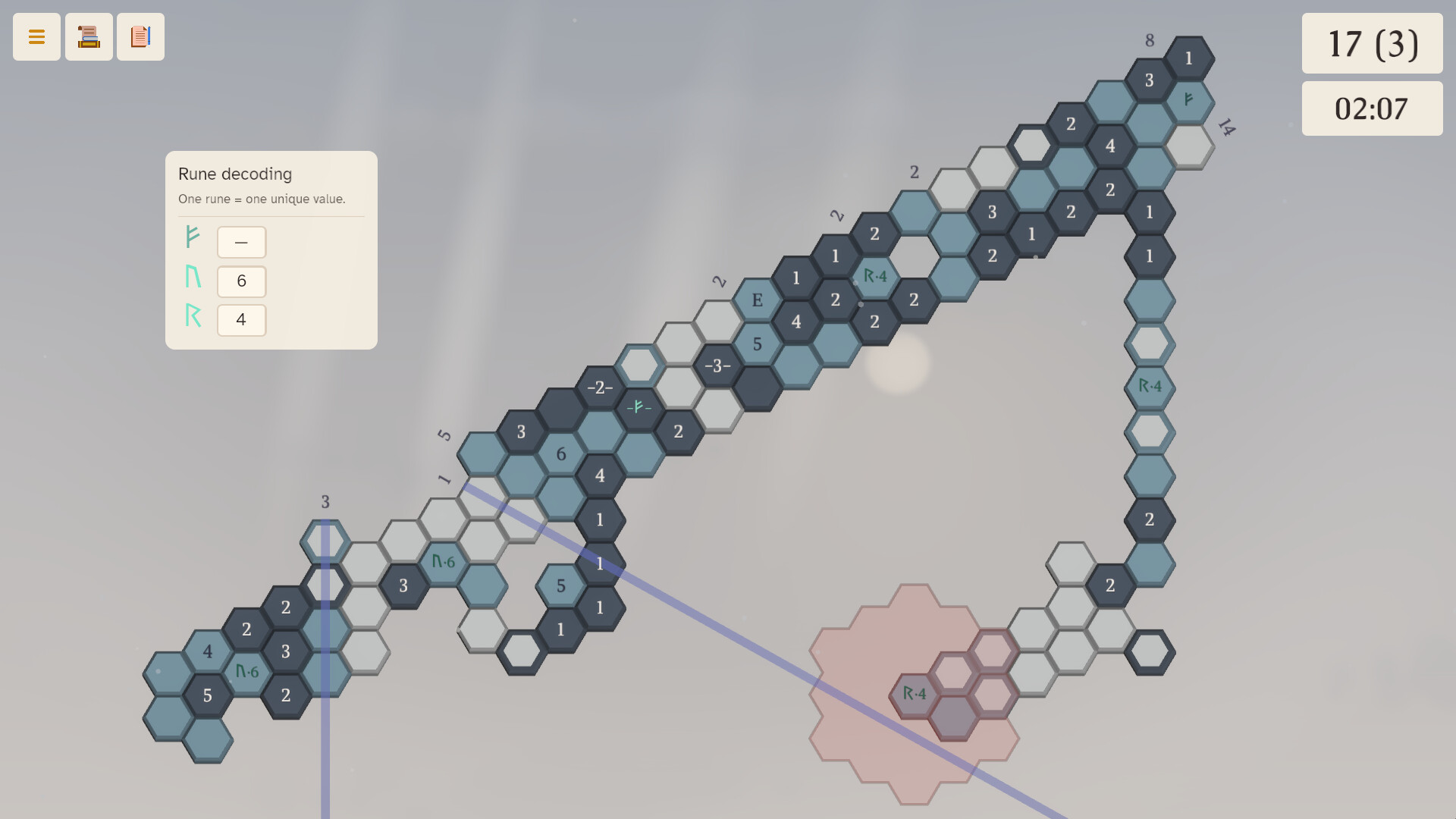 Hexzen screenshot 1