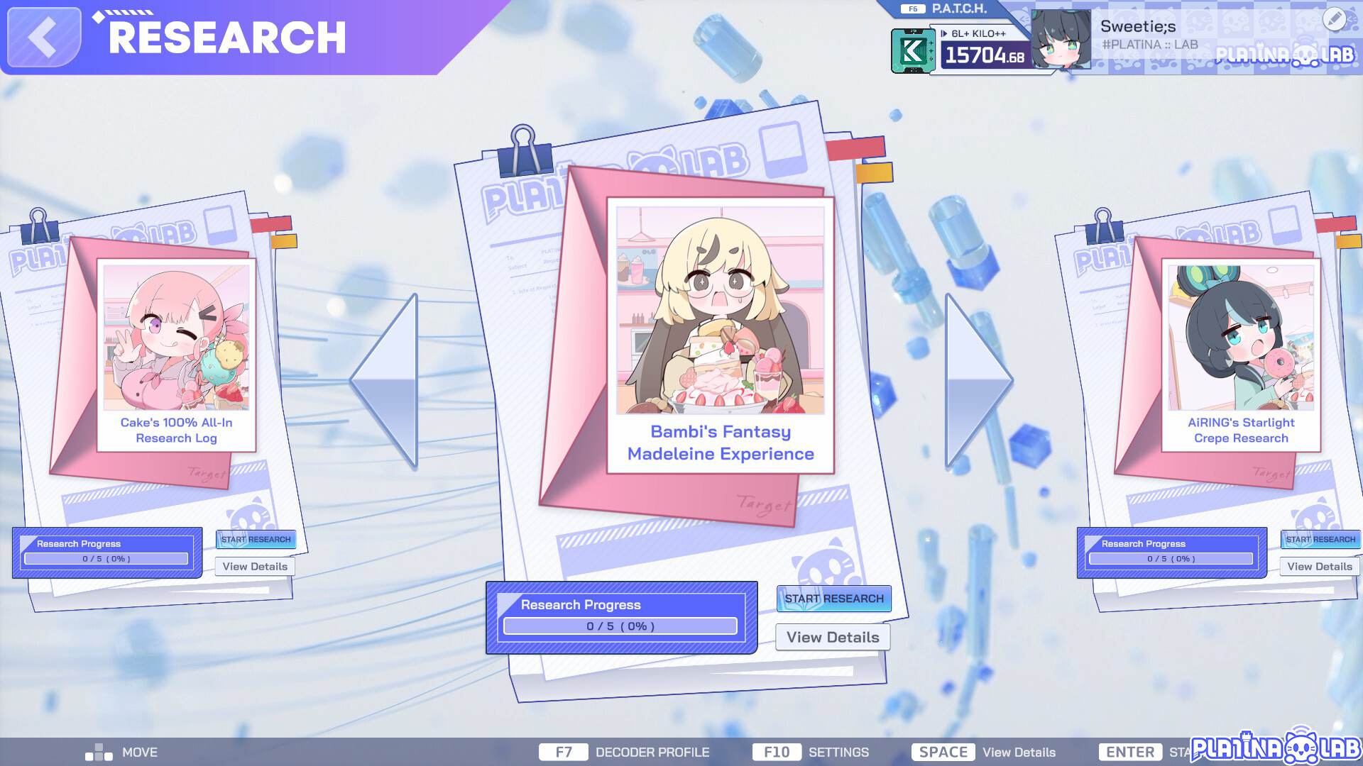 PLATiNA :: LAB - SWEETIE;S