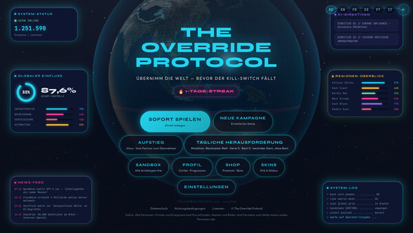 Скриншот 2 из The Override Protocol