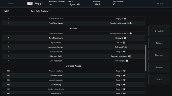 Eastfold Club Manager screenshot 8