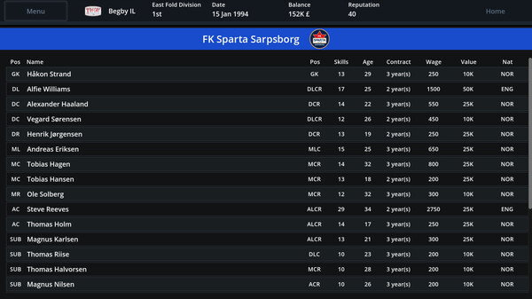 Eastfold Club Manager screenshot 5