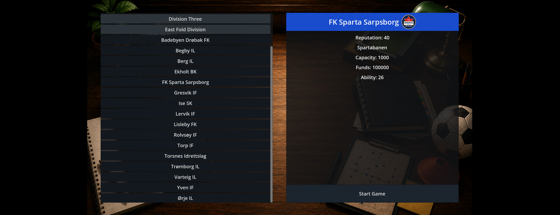 Eastfold Club Manager screenshot 3