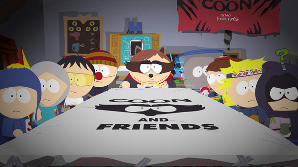 Screenshot of South Park™: The Fractured But Whole™ gameplay showing in-action mechanics