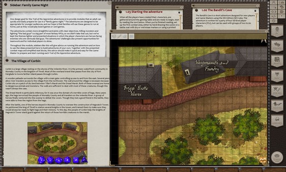 Fantasy Grounds - 5E: Legendary Beginnings: The Bandit's Cave