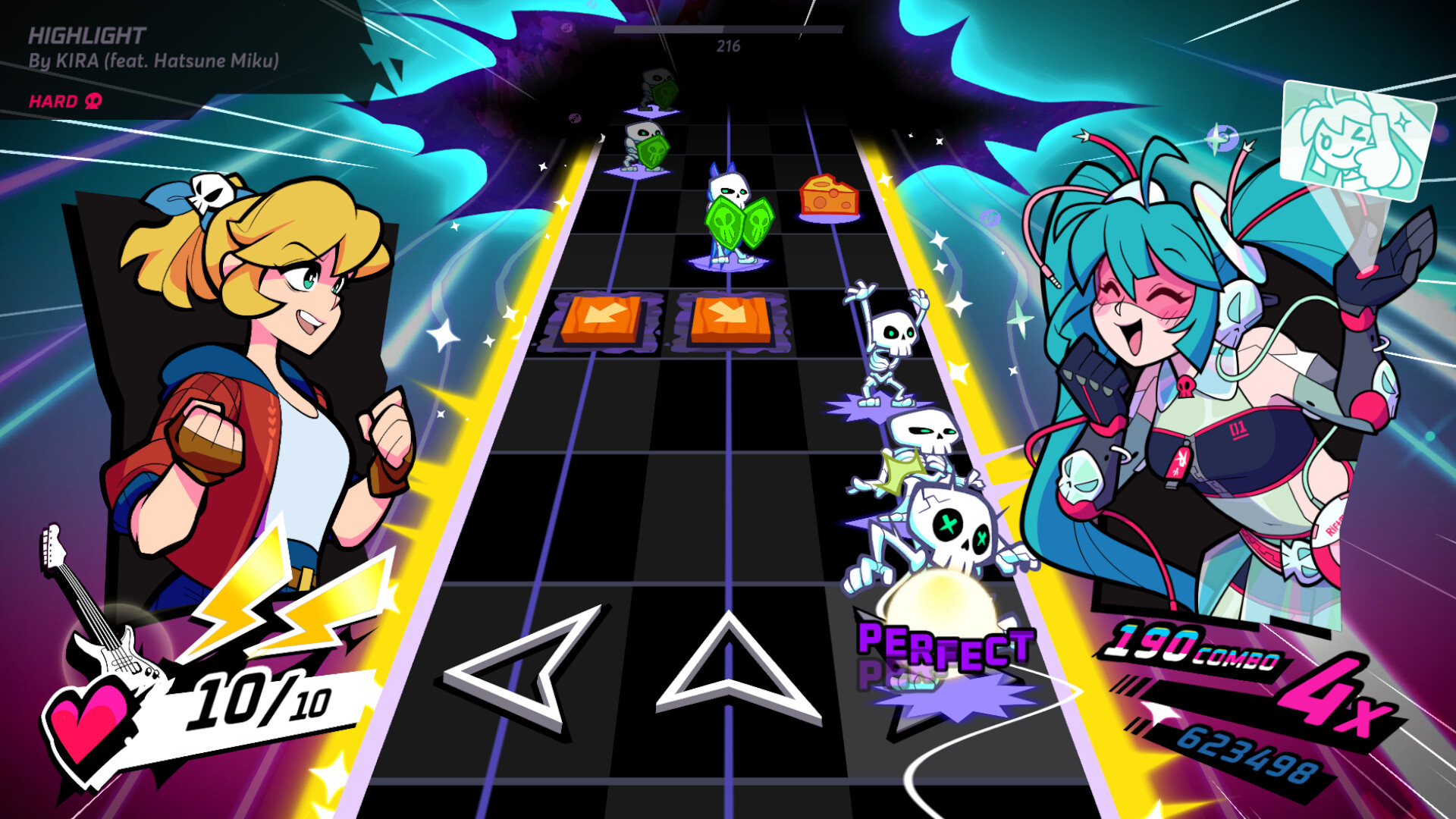 Rift of the NecroDancer: Hatsune Miku Music Pack 2 screenshot 5