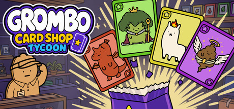 Grombo Card Shop Tycoon — Steam game cover