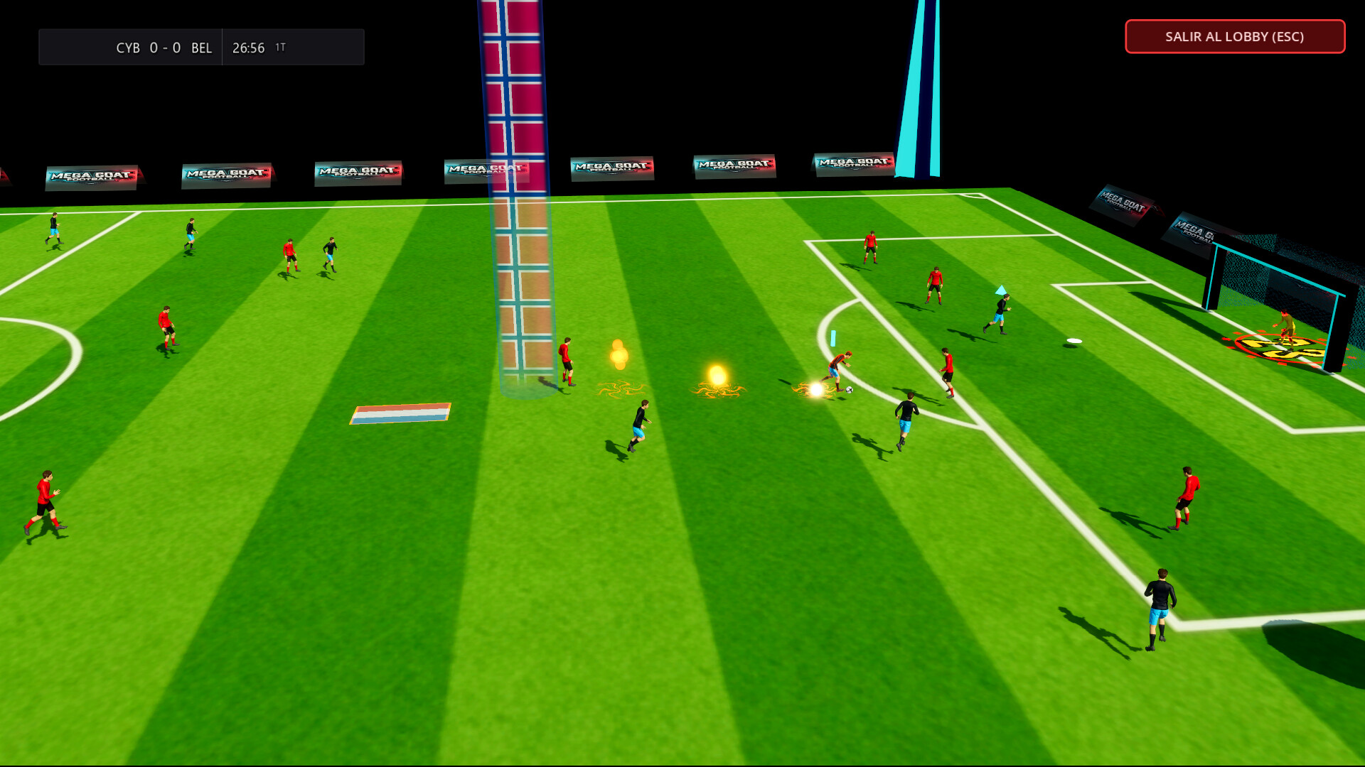 MEGA GOAT FOOTBALL: Cyberia Arena screenshot 6