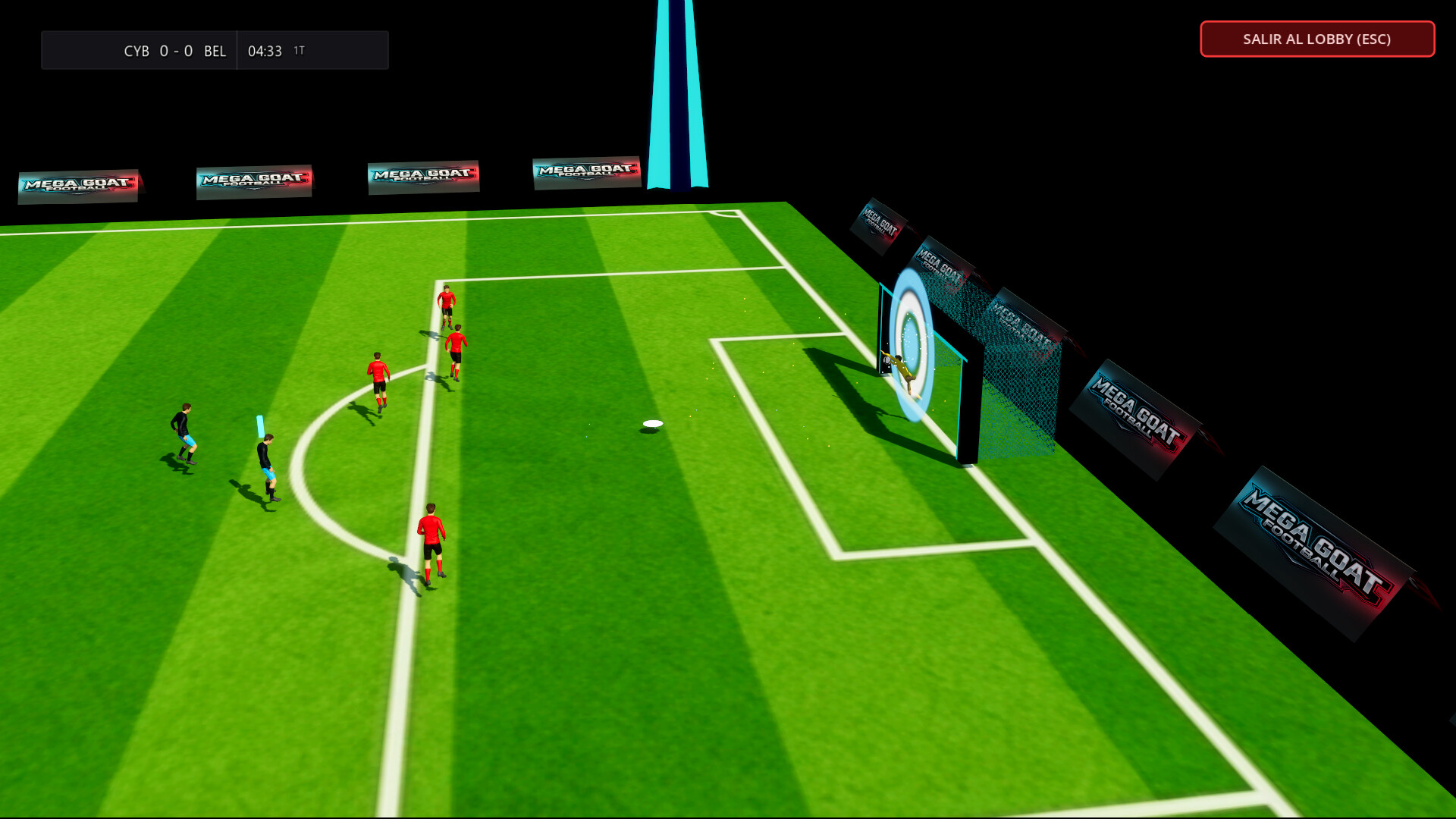 MEGA GOAT FOOTBALL: Cyberia Arena screenshot 7
