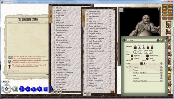 Fantasy Grounds - Deadlands Reloaded: Grim Prairie Tales