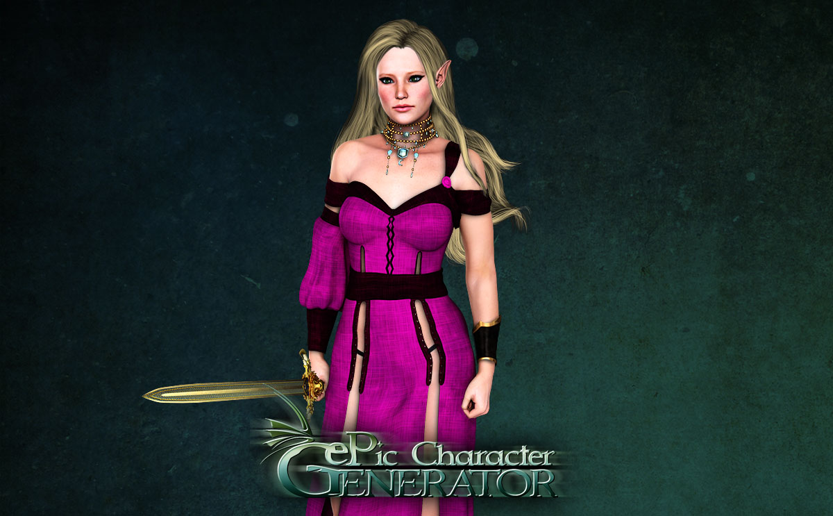 ePic Character Generator - Season #2: Female Elf Featured Screenshot #1