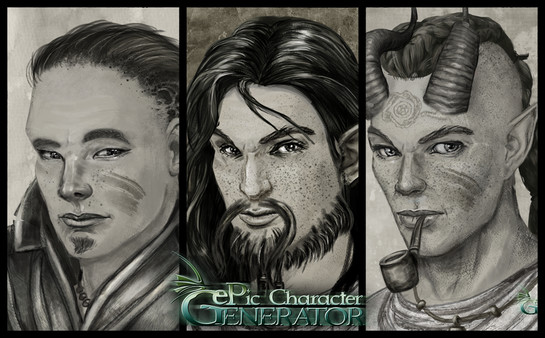 ePic Character Generator - Season #3: Portrait Male