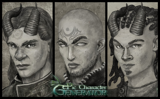 ePic Character Generator - Season #3: Portrait Male