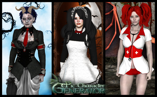 ePic Character Generator - Season #2: Female Halloween
