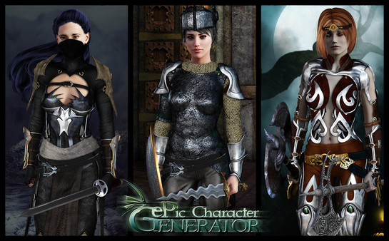 ePic Character Generator - Season #2: Female Warrior