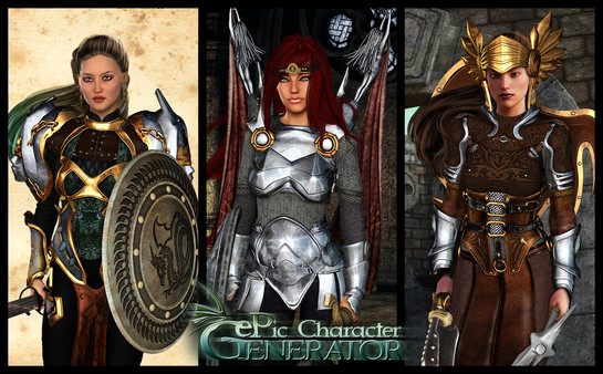 ePic Character Generator - Season #2: Female Warrior