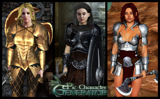 ePic Character Generator - Season #2: Female Warrior