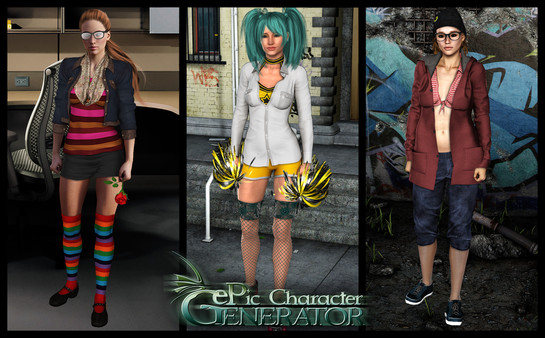 ePic Character Generator - Season #2: Female Modern #2