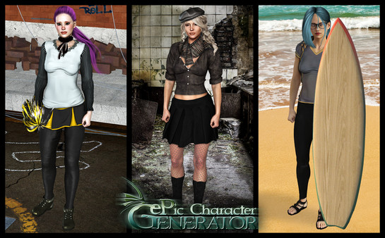 ePic Character Generator - Season #2: Female Modern #2
