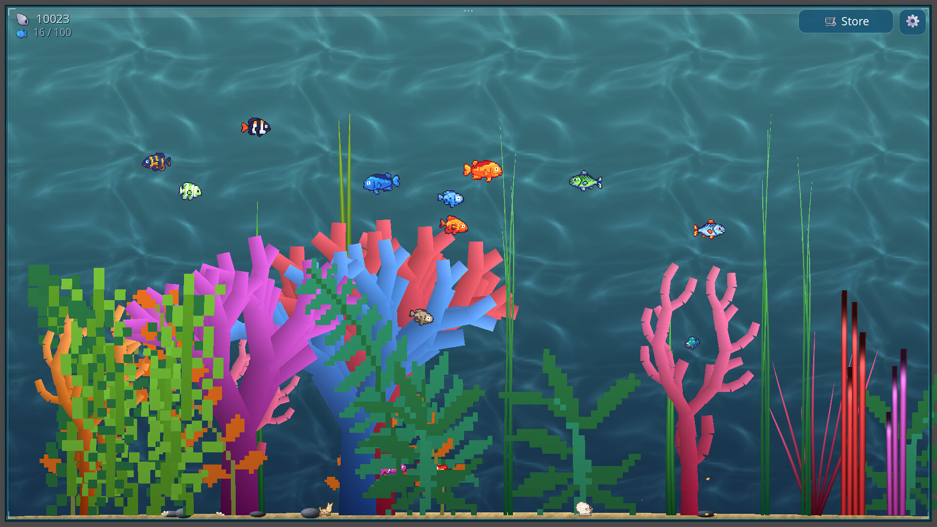 Reefling: A Cozy Desktop Aquarium screenshot #3