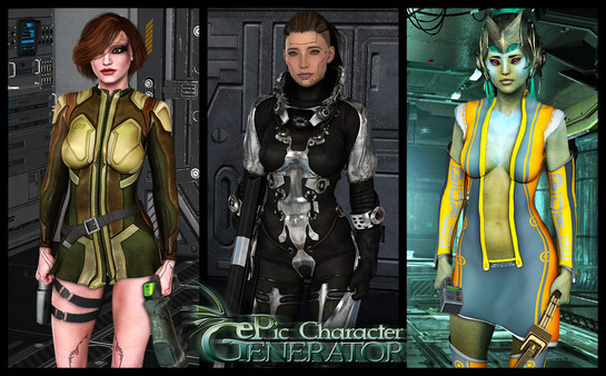 ePic Character Generator - Season #2: Female Sci-fi