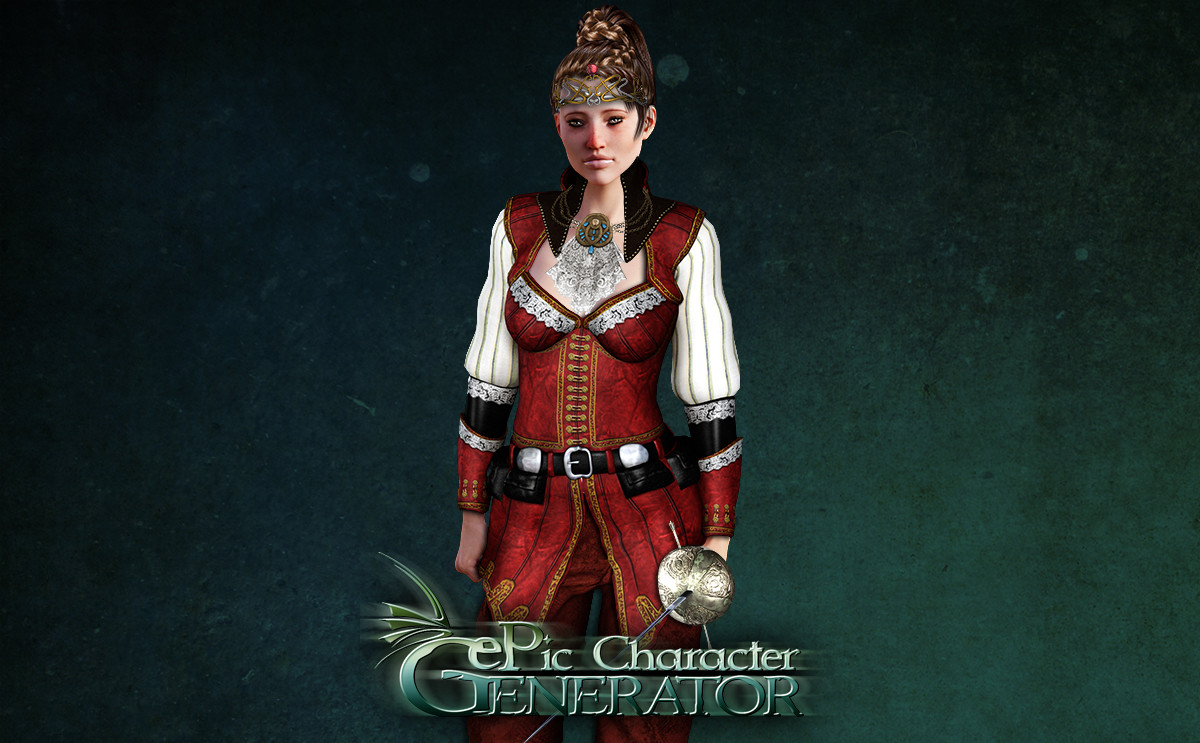 ePic Character Generator - Season #2: Female Adventurer #1 Featured Screenshot #1