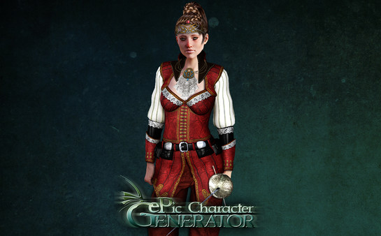 ePic Character Generator - Season #2: Female Adventurer #1