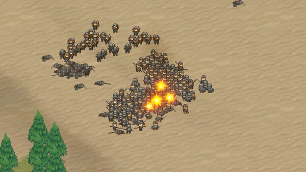 CONQUISTA: Tide of Willsの戦略マップと部隊