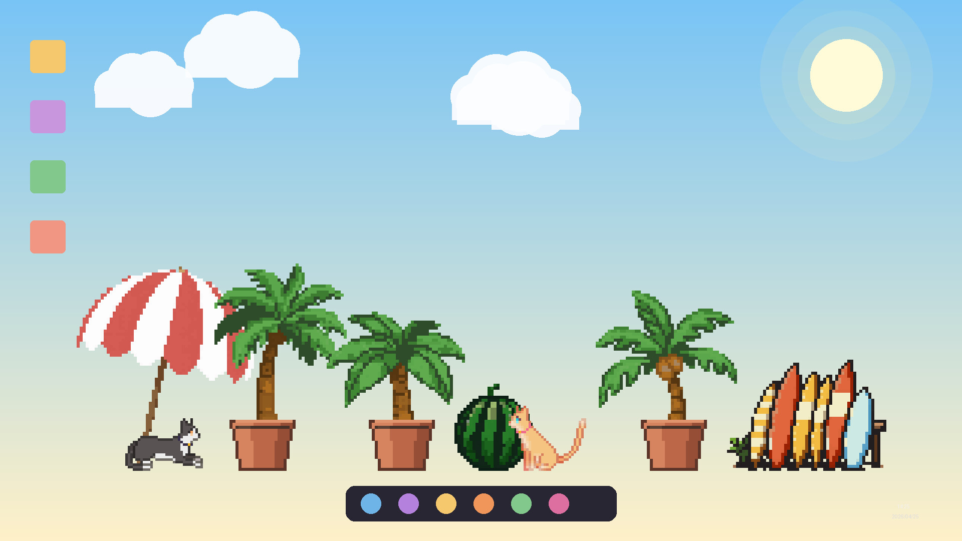Sill Cats - Summer Splash Pack Featured Screenshot #1
