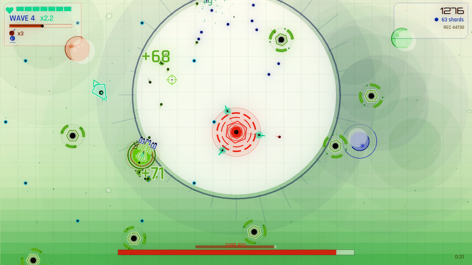 NEON SURGE screenshot 1