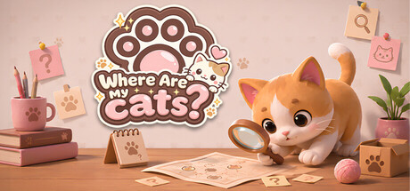 Where Are My Cats? — Steam header