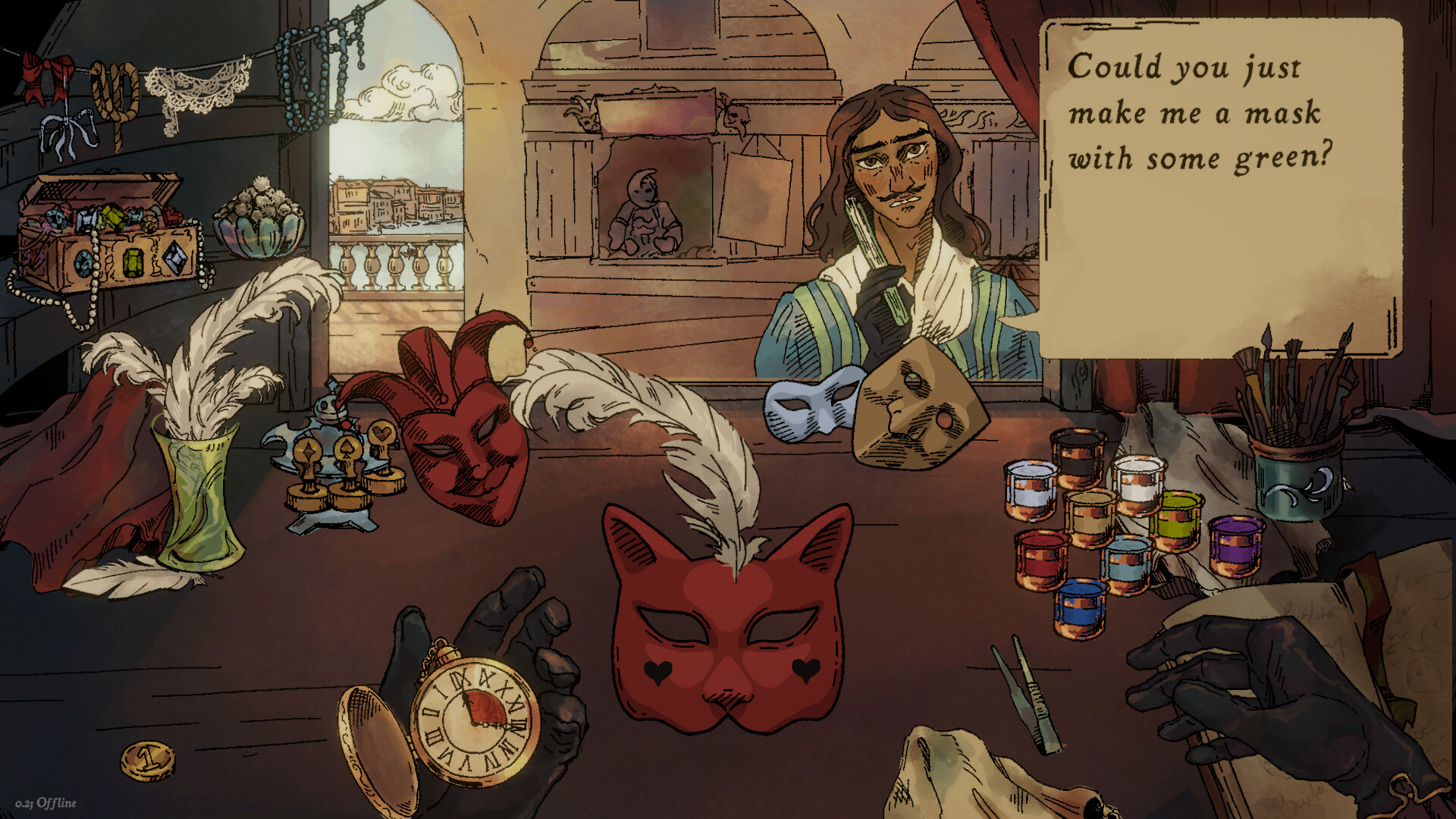 Mascareri: Mask Making Simulator screenshot 4