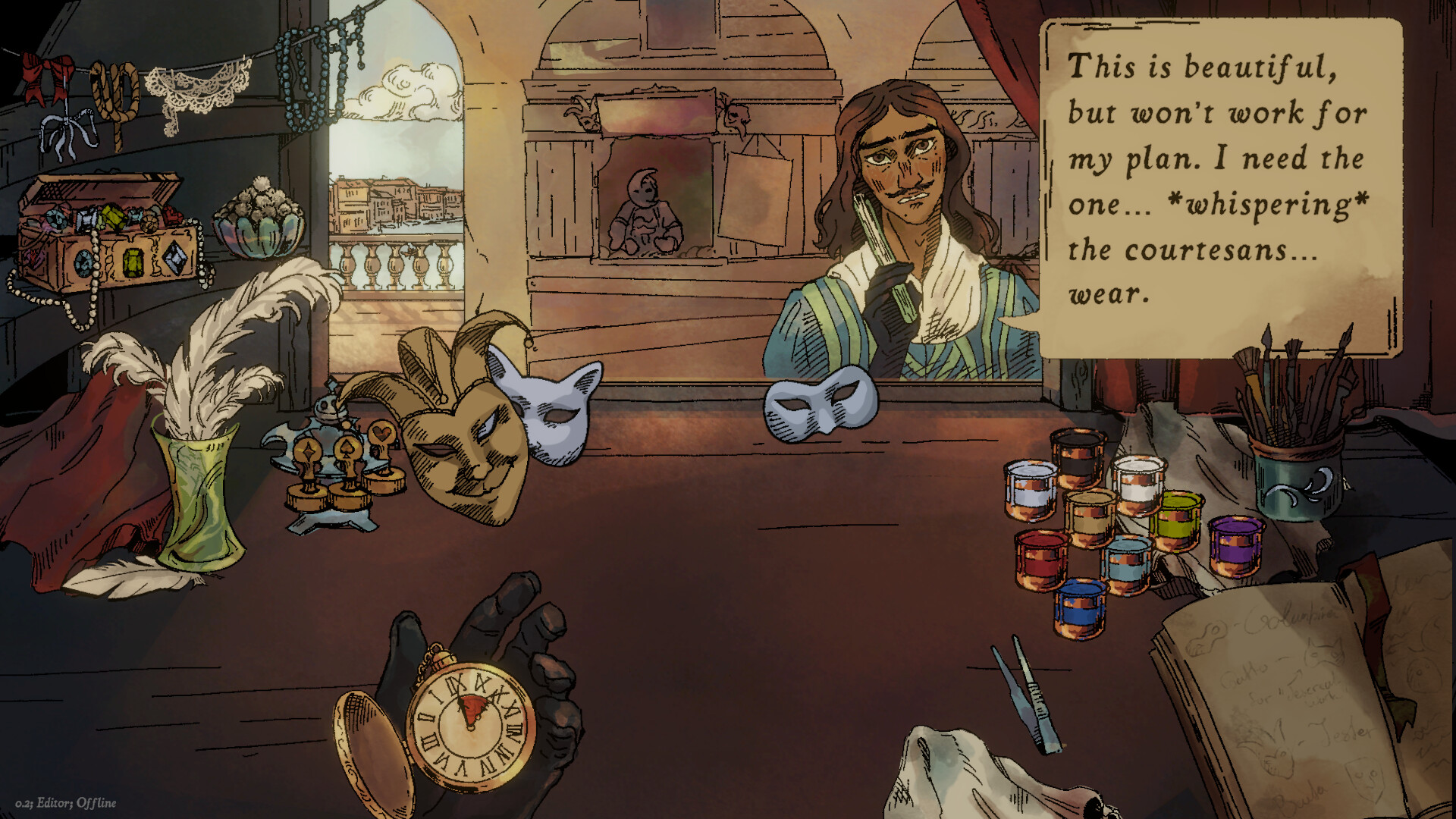 Mascareri: Mask Making Simulator screenshot 1