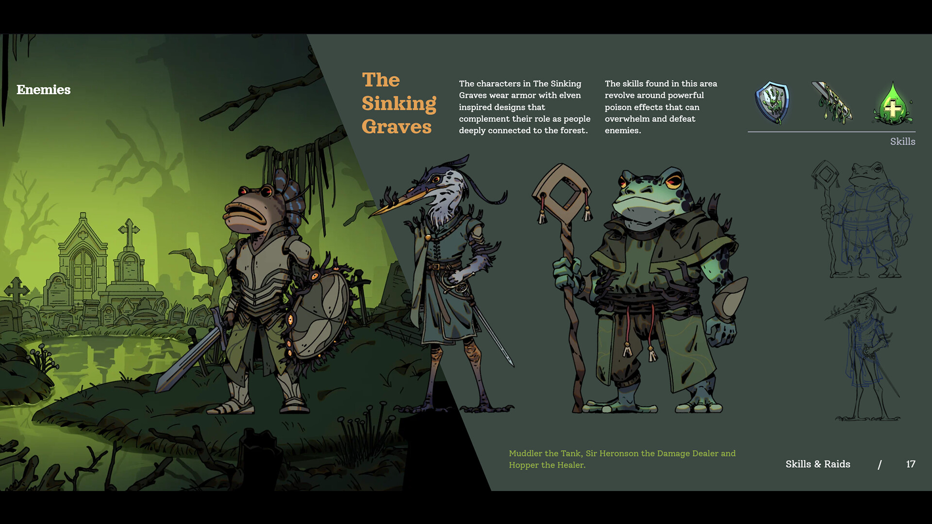 Skills & Raids - Official Artbook screenshot 3