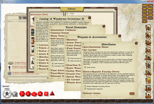 Fantasy Grounds - Deadlands: The 1880 Smith & Robards Catalog