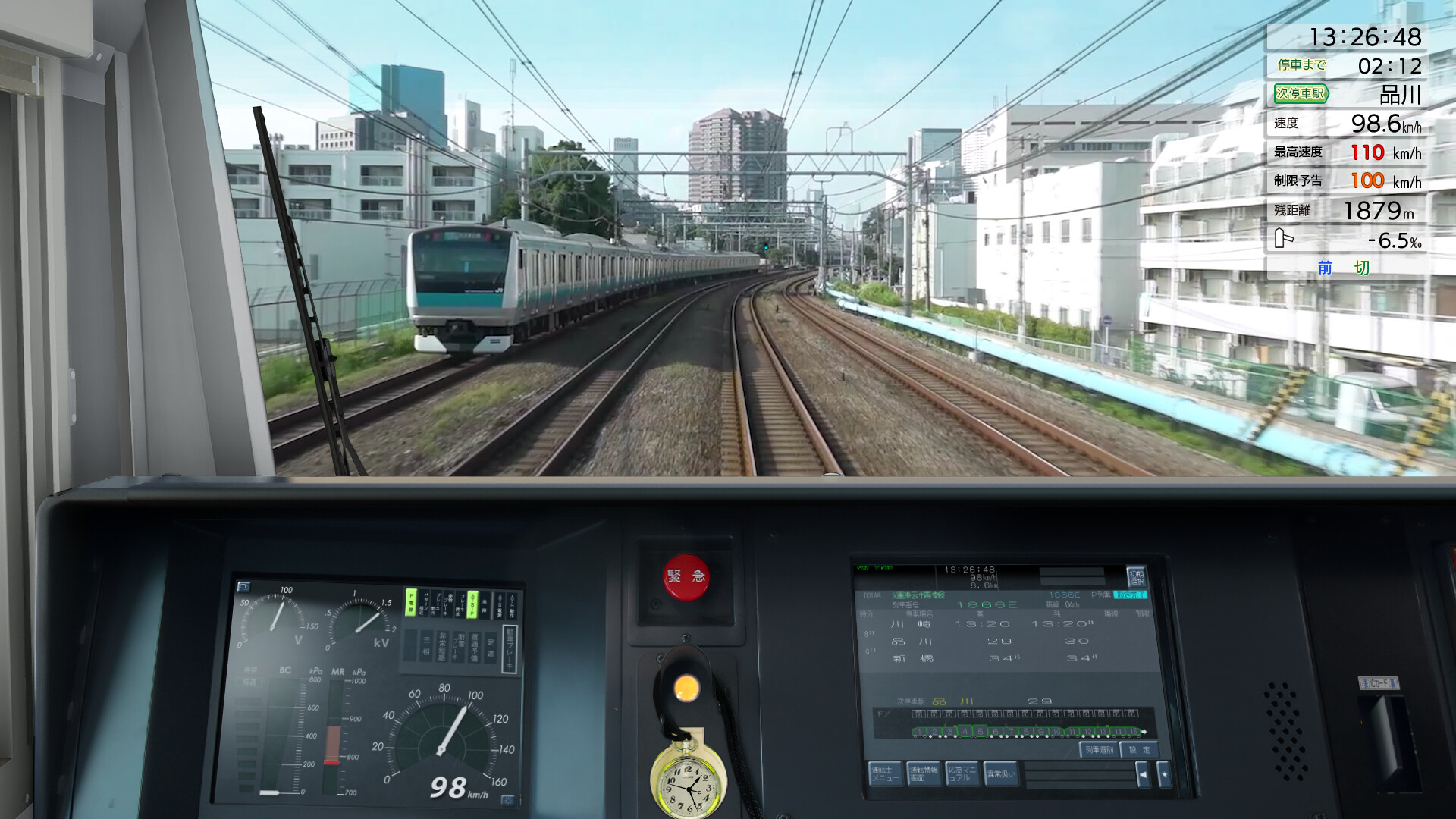 JR EAST Train Simulator:Tōkaidō Line Inbound(Atami to Tokyo)E233-3000 series