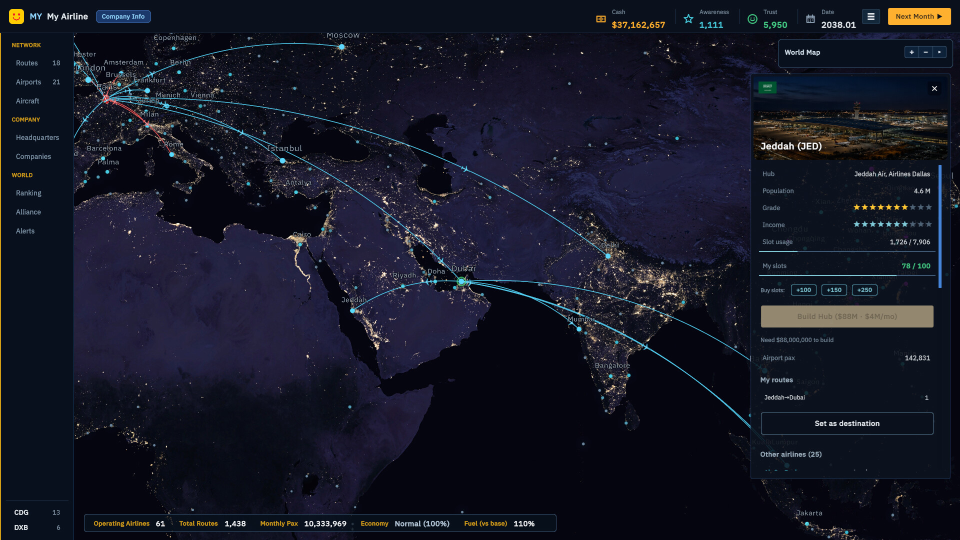 Airline Empire screenshot 13