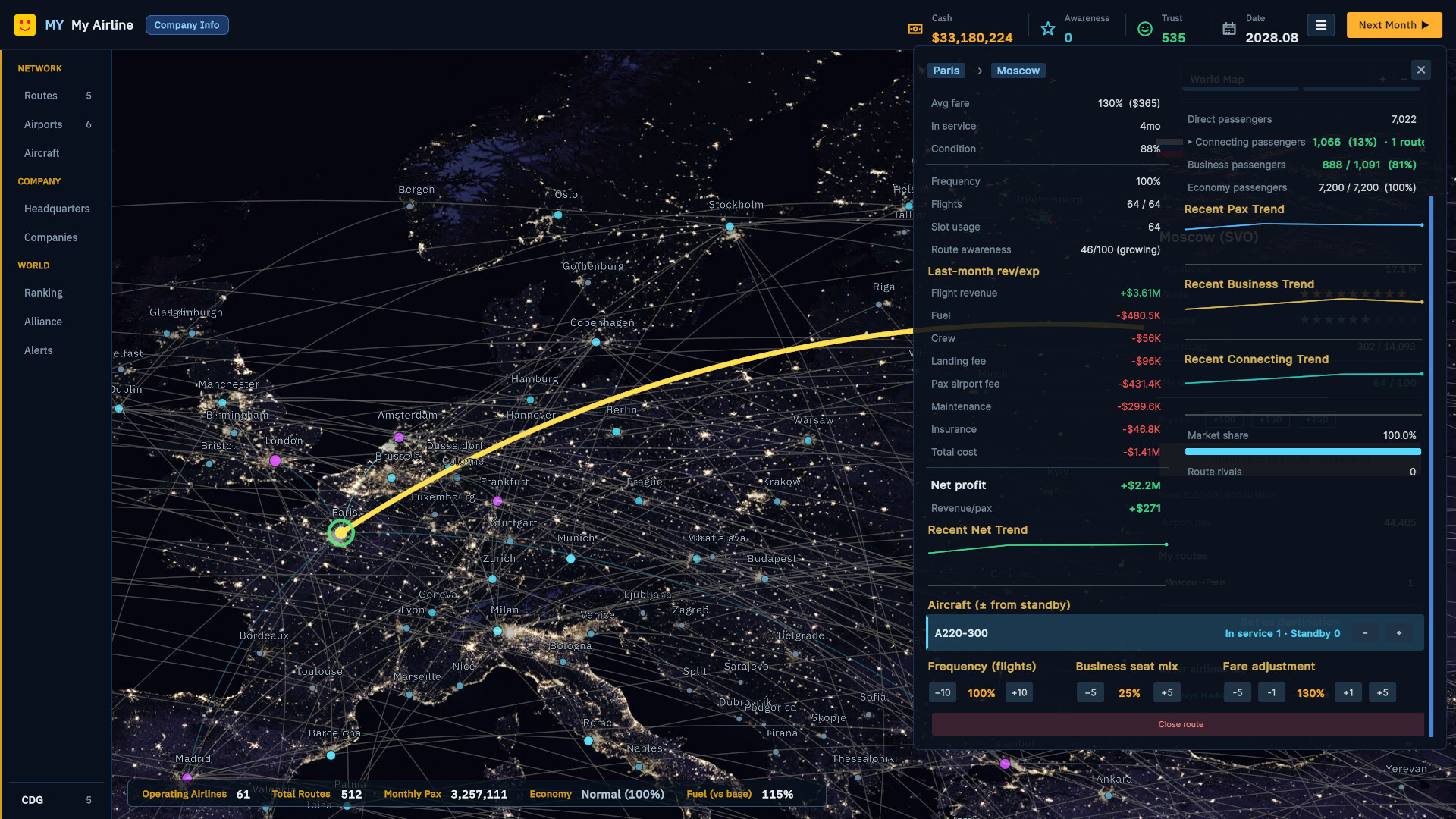 Airline Empire screenshot 10