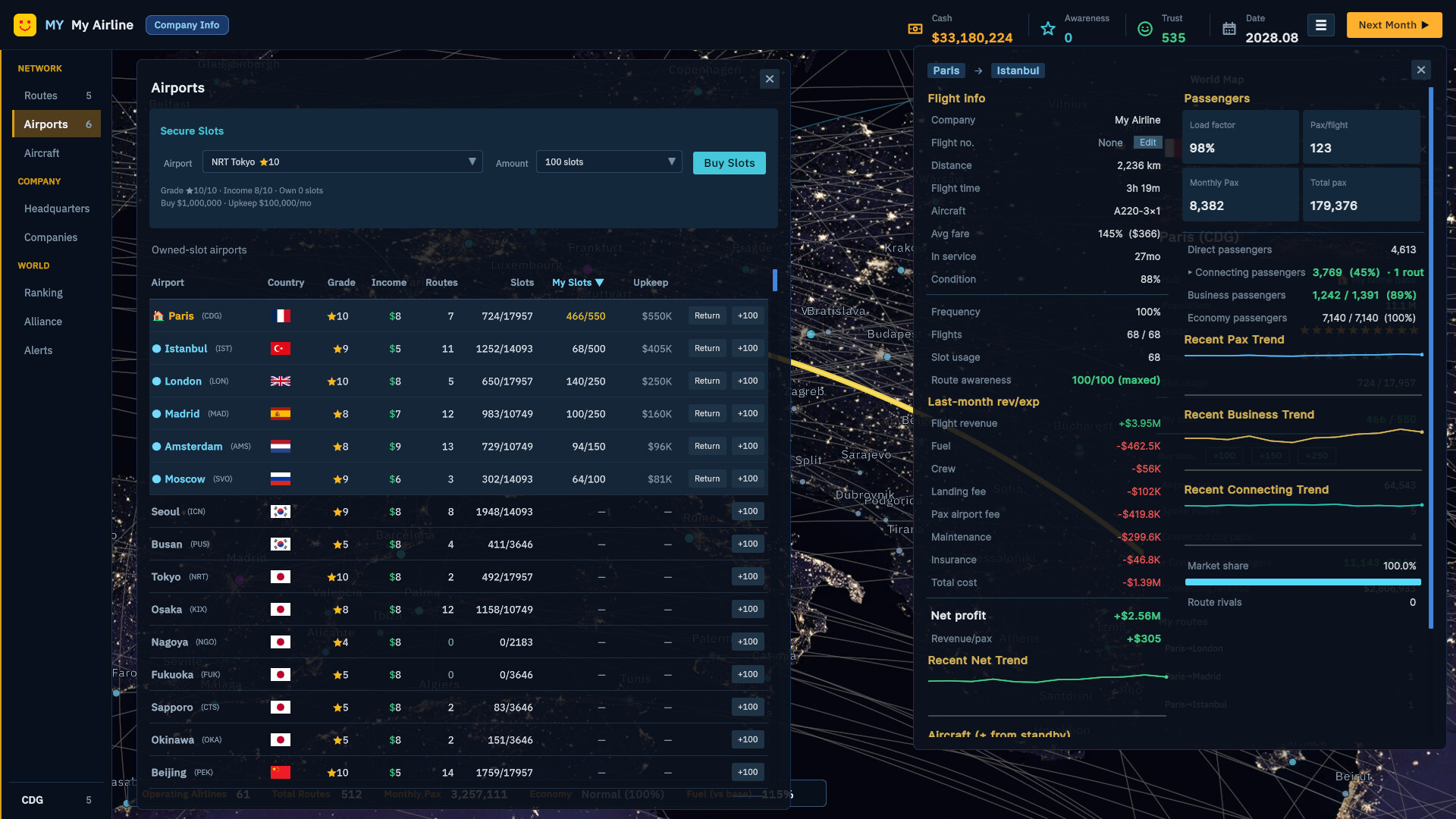 Airline Empire — official gameplay screenshot 3