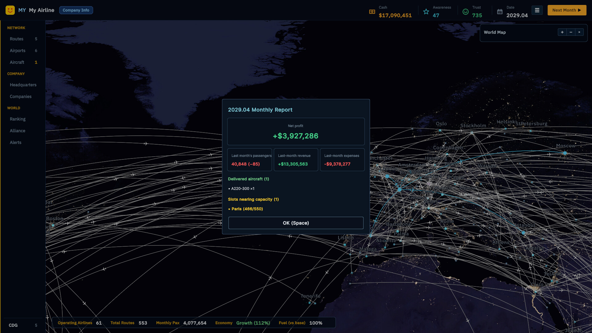 Airline Empire – Screenshot 7