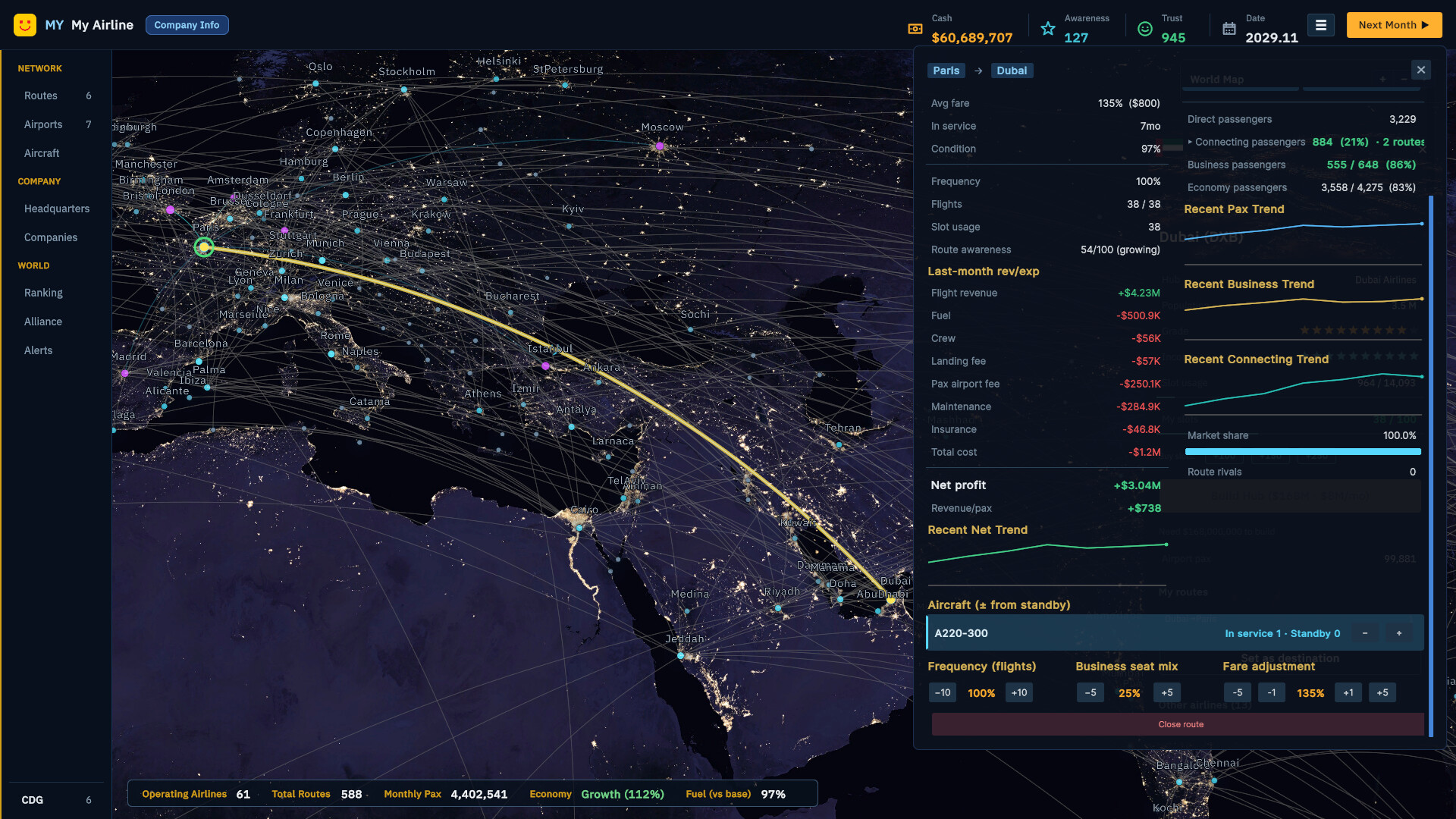 Airline Empire screenshot 11