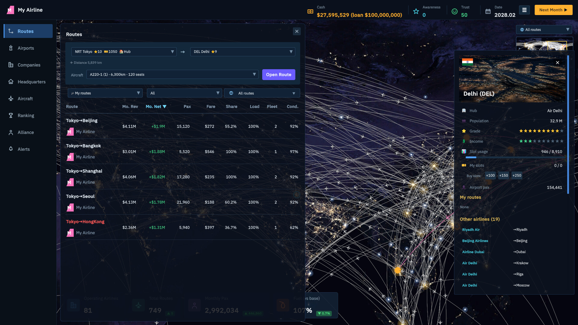 Airline Empire screenshot 9