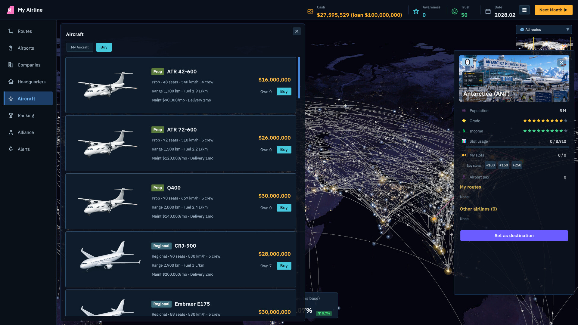 Airline Empire screenshot #6