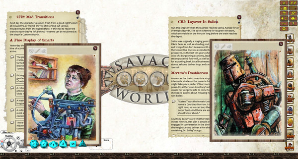 Fantasy Grounds - Deadlands Reloaded: Murder on the Hellstromme Express