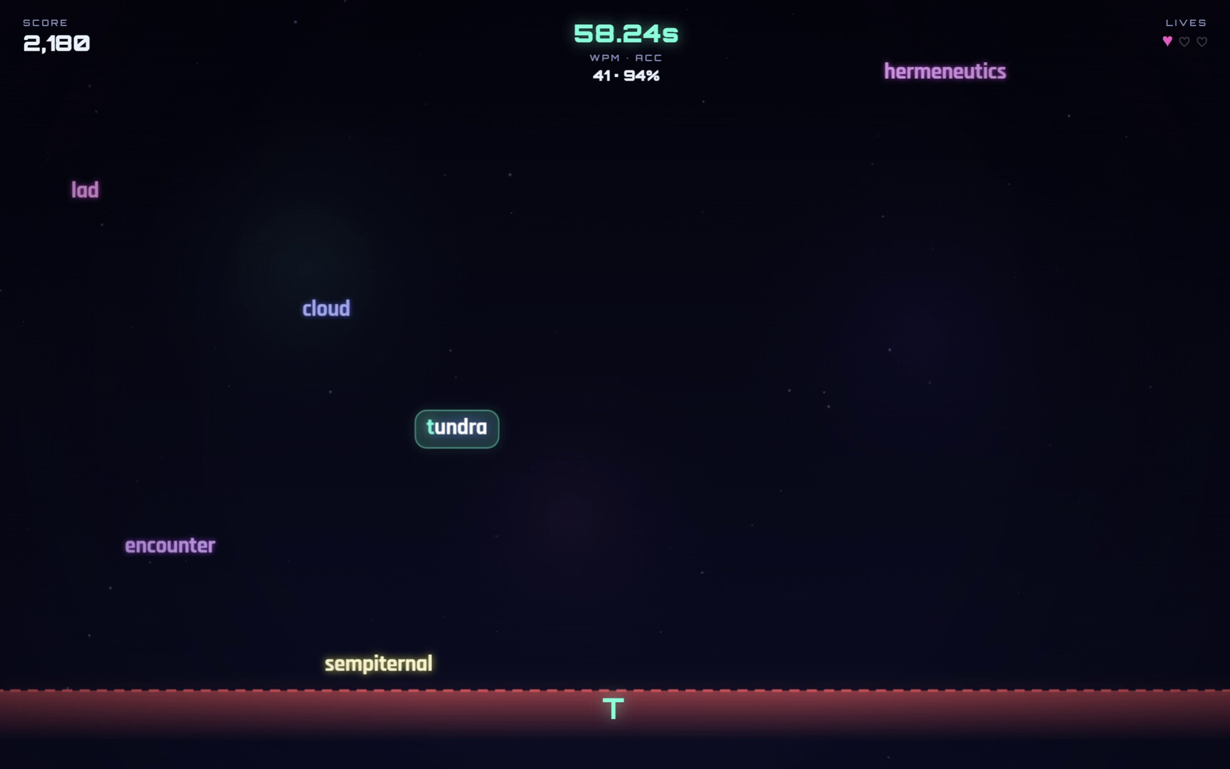 Typerain screenshot 7