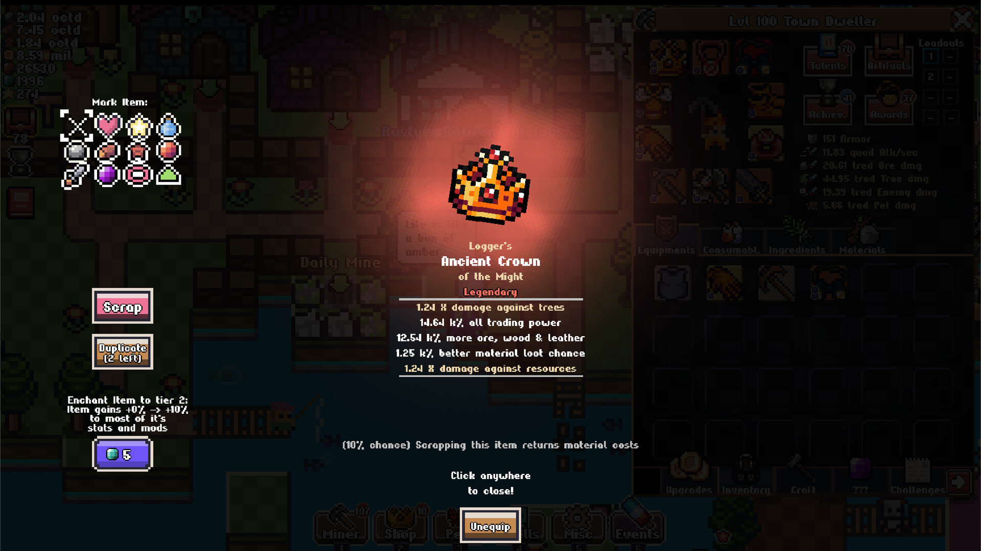 Idle Pocket Crafter 2 screenshot 3
